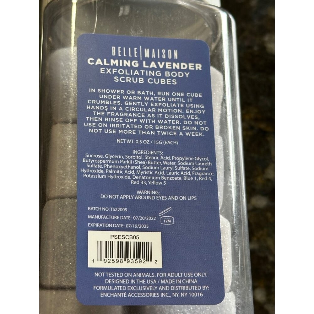 Belle Maison Exfoliating Body Scrubs Cubes - Picture 5 of 6